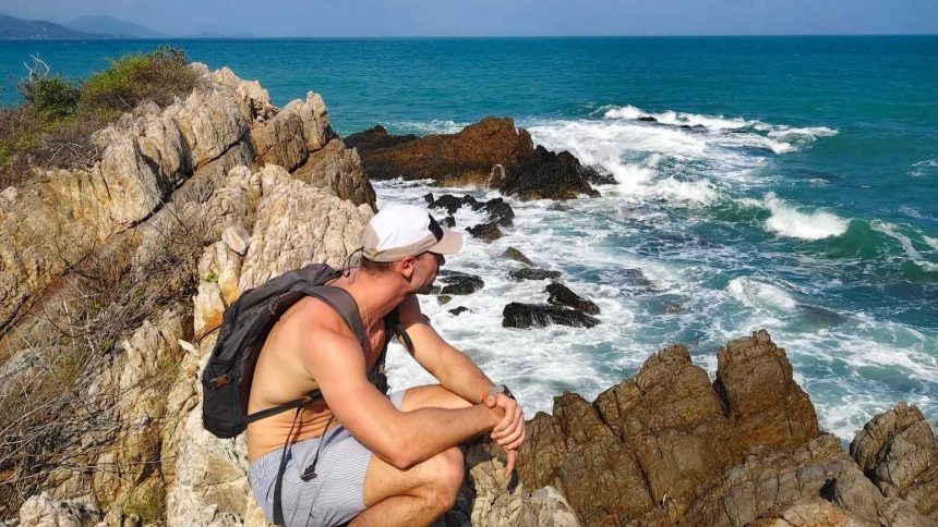 La côte rocheuse au sud de Lamai, à Ko Samui